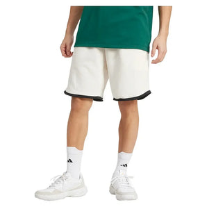 Men's Heritage 9 inch Tennis Shorts Chalk White-Apparel-Adidas-JC9292-25-2-Tennis Express