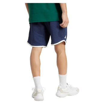 Men's Heritage 9 inch Tennis Shorts Dark Blue-Apparel-Adidas-JC9293_3-Tennis Express