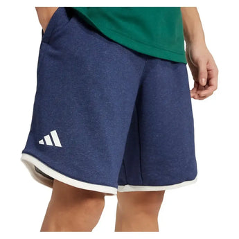 Men's Heritage 9 inch Tennis Shorts Dark Blue-Apparel-Adidas-JC9293_5-Tennis Express