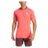 Men's Freelift Pro Tennis Polo Semi Lucid Red-Apparel-Adidas-JC9295-S25-3-Tennis Express