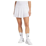 Women's Club Pleat Tennis Skort White-Apparel-Adidas-JD6116-S25-1-Tennis Express