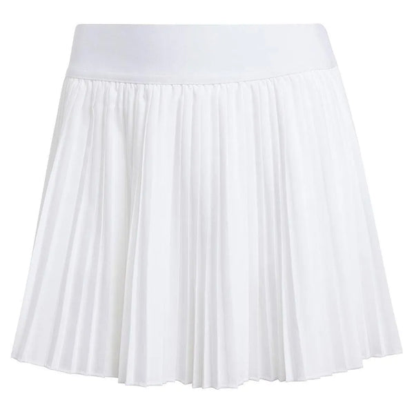 Women's Club Pleat Tennis Skort White-Apparel-Adidas-JD6116-S25-Tennis Express