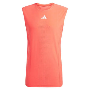 Men's Pro Tank Top Semi Lucid Red-Apparel-Adidas-JD8626-S25-1-Tennis Express