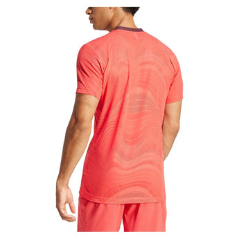 Men's Freelift Mesh Pro Tennis Top Semi Lucid Red-Apparel-Adidas-JD8633-S25-2-Tennis Express