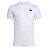 Men's Club Tennis Top White-Apparel-Adidas-JD8639-S25-1-Tennis Express