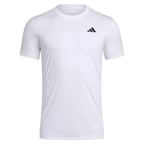 Men's Club Tennis Top White-Apparel-Adidas-JD8639-S25-1-Tennis Express