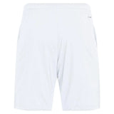 Men's Club 3 Stripe 9 inch Tennis Short White-Apparel-Adidas-JE0408-9-S25-2-Tennis Express