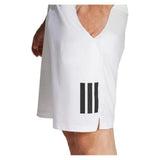 Men's Club 3 Stripe 9 inch Tennis Short White-Apparel-Adidas-JE0408-9-S25-6-Tennis Express