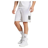 Men's Club 3 Stripe 7 inch Tennis Short White-Apparel-Adidas-JE0408_4-Tennis Express