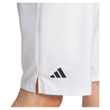 Men's Club 3 Stripe 7 inch Tennis Short White-Apparel-Adidas-JE0408_9-Tennis Express