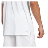 Men's Club 3 Stripe Tennis Polo White-Apparel-Adidas-JE0412-S25-7-Tennis Express