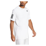Men's Club 3 Stripe Tennis Top White-Apparel-Adidas-JE0413-S25-5-Tennis Express