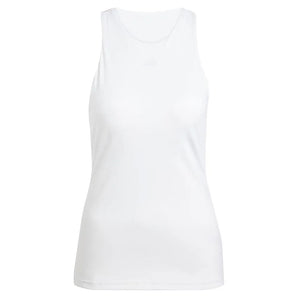 Women's Climacool Y Tennis Tank White-Apparel-Adidas-JE7099-S25-1-Tennis Express