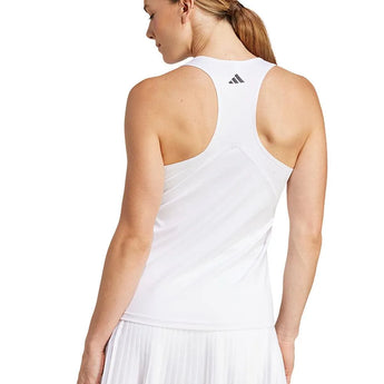Women's Club Tennis Tank White-Apparel-Adidas-JE7110-S25-2-Tennis Express