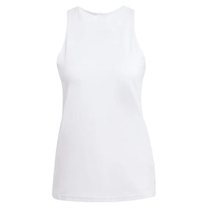 Women's Club Tennis Tank White-Apparel-Adidas-JE7110-S25-Tennis Express