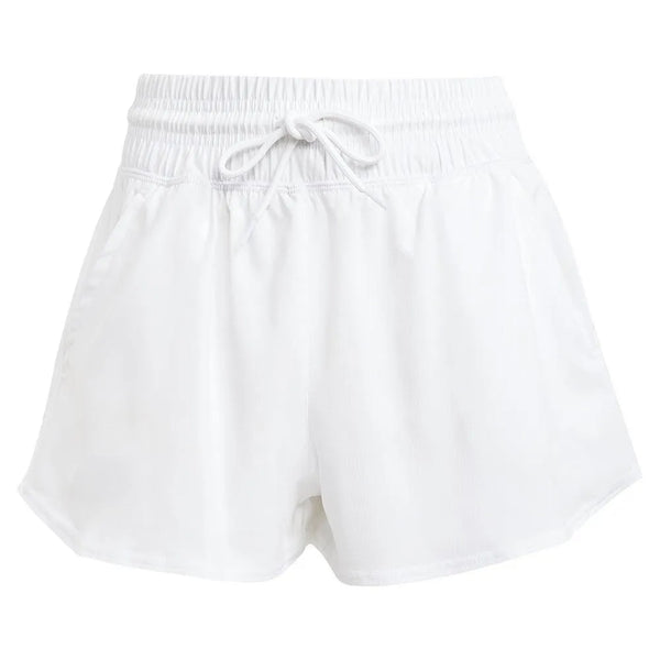 Women's Club Tennis Shorts White-Apparel-Adidas-JE7114-01-Tennis Express