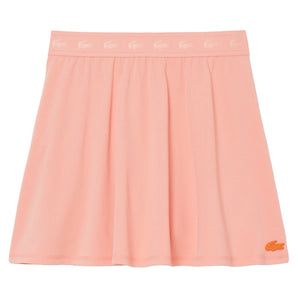 Women's Essentials Tennis Skort,Apparel,Lacoste,4HI Miami/Blossom,2(EUR34),Tennis Express,JF0218-4HI_b895dad4-83e4-4a5b-830f-9ac978ed7284
