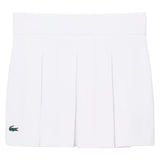 Women's Players Tennis Skort White,Apparel,Lacoste,,,Tennis Express,JF6780-001F26-3