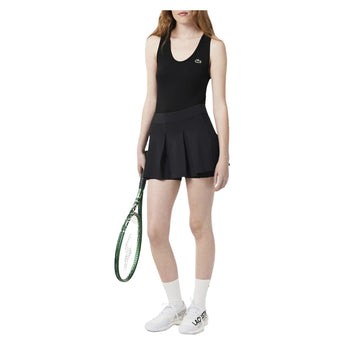 Women's Players Tennis Skort Black, Lacoste, Tennis Express, JF6780-031F26-2