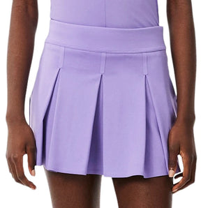 Women's Players Tennis Skort Neva Purple,Apparel,Lacoste,,,Tennis Express,JF6780-GFUF26