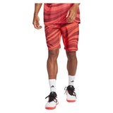 Men's Club Graphic 7 inch Tennis Short Semi Lucid Red and Shadow Red-Apparel-Adidas-JF8427-S25-5-Tennis Express