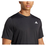 Men's Club Tennis Top Black-Apparel-Adidas-JF8502-S25-6-Tennis Express