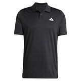 Men's Club Tennis Polo Black-Apparel-Adidas-JF8506-S25-1-Tennis Express