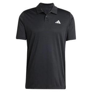 Men's Club Tennis Polo Black-Apparel-Adidas-JF8506-S25-1-Tennis Express