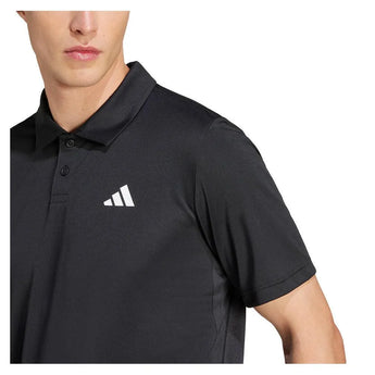 Men's Club Tennis Polo Black-Apparel-Adidas-JF8506-S25-6-Tennis Express