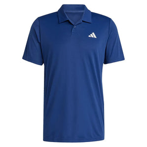 Men's Club Tennis Polo Dark Blue-Apparel-Adidas-JF8507-S25-1-Tennis Express