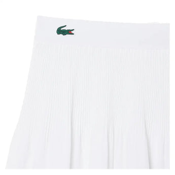 Women's Players Tennis Skort White-Apparel-Lacoste-JF9990-001-6-Tennis Express