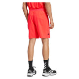 Men's Club Stretch Woven 9 inch Tennis Shorts Semi Lucid Red-Apparel-Adidas-JG0995_3-Tennis Express