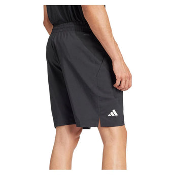 Men's Club 3 Stripe 7 inch Tennis Short Black-Apparel-Adidas-JG3589-S25-4-Tennis Express