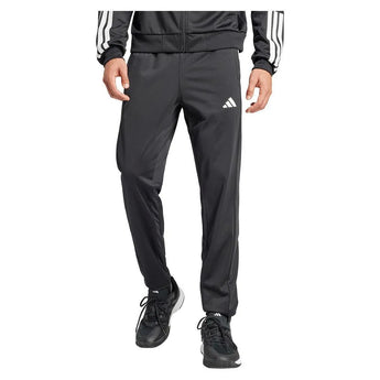 Men's Club 3 Stripe Knit Tennis Pant Black-Apparel-Adidas-JG3702-S25-3-Tennis Express
