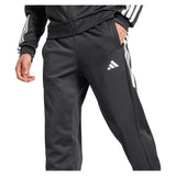 Men's Club 3 Stripe Knit Tennis Pant Black-Apparel-Adidas-JG3702-S25-6-Tennis Express