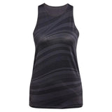 Women's Club Graphic Tennis Tank Carbon-Apparel-Adidas-JH3349-S25-Tennis Express