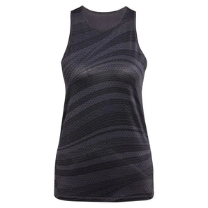Women's Club Graphic Tennis Tank Carbon-Apparel-Adidas-JH3349-S25-Tennis Express