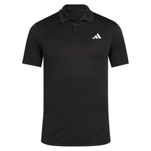 Men's Freelift Tennis Polo Black-Apparel-Adidas-JH3381-S25-1-Tennis Express