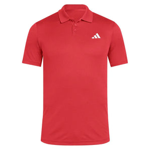 Men's Freelift Tennis Polo Semi Lucid Red-Apparel-Adidas-JH3382-S25-1-Tennis Express