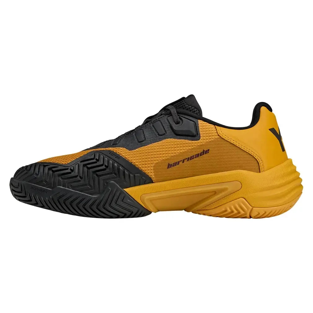 addidas テニスシューズ　(Barricade x Y-3) Men's Y-3 Barricade 13 Tennis Shoes Collegiate Gold and Black
