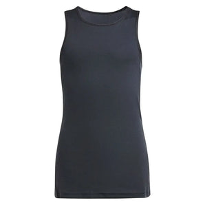 Girls' Club Tennis Tank Black-Apparel-Adidas-JI7175_1-Tennis Express