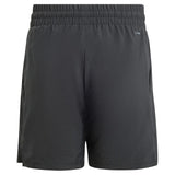 Boys' Club 3 Stripe Tennis Short Black-Apparel-Adidas-JI9254-3-Tennis Express