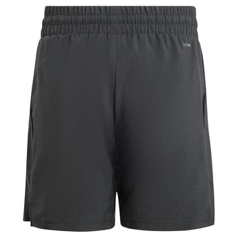 Boys' Club 3 Stripe Tennis Short Black-Apparel-Adidas-JI9254-3-Tennis Express