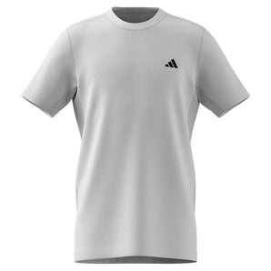 Boys' Club Tennis Top White-Apparel-Adidas-JI9257-1-Tennis Express