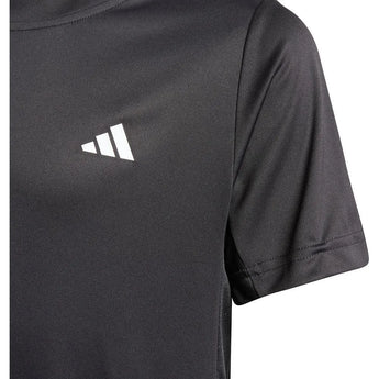 Boys' Club Tennis Top Black-Apparel-Adidas-JI9258-3-Tennis Express