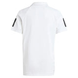 Boys' Club 3 Stripe Tennis Polo White-Apparel-Adidas-JI9262-2-Tennis Express