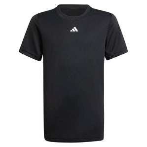 Boys' Pro Tennis Top Black-Apparel-Adidas-JI9265_1-Tennis Express