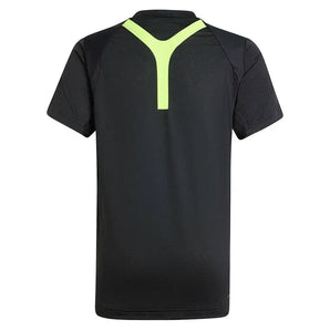 Boys' Pro Tennis Top Black-Apparel-Adidas-JI9265_3-Tennis Express