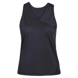 Women's Club V-Neck Tennis Tank Black-Apparel-Adidas-JL6722-S25-Tennis Express