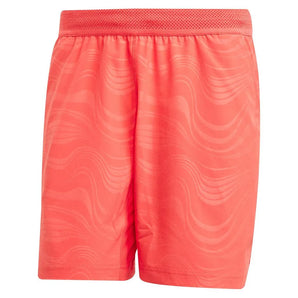 Men's Ergo Pro 7 Inch Tennis Short Semi Lucid Red-Apparel-Adidas-JL8666-S25-1-Tennis Express